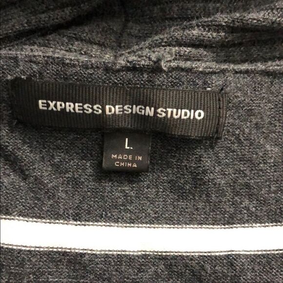 Express Design Studio Cowl Neck Sweater Dress, L - Picture 11 of 15